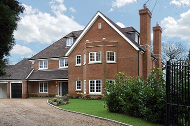 Lomax & Wood period-style Timber Casement Windows for Surrey New Build