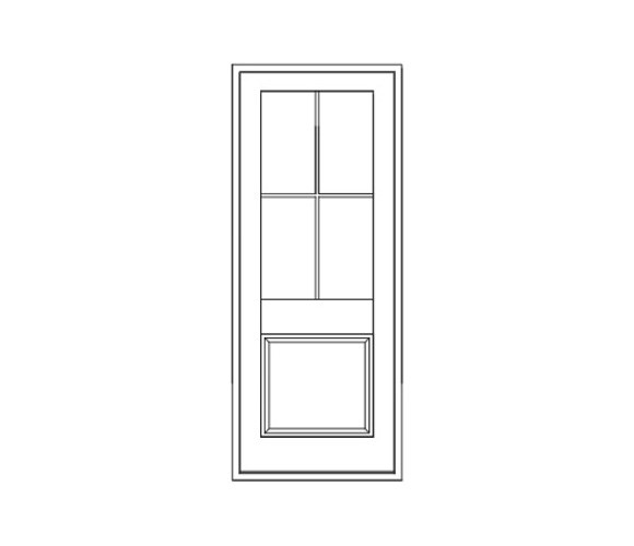 Made-to-order Wooden Single Doors | Bespoke Timber Doors