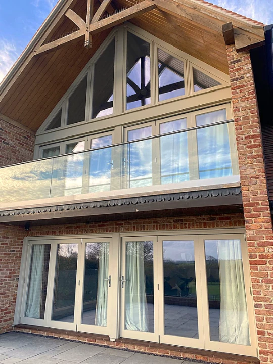 Bespoke Flush Casements and Bifold Doors for Countryside Property