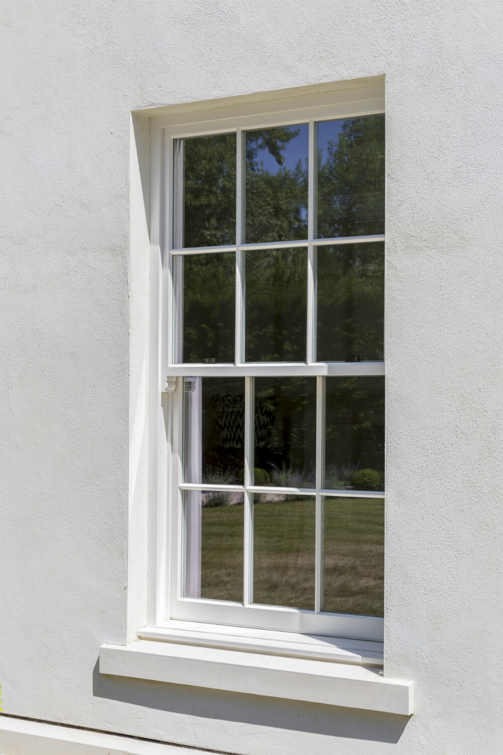 Timber box sash window