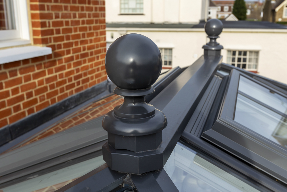 Wooden orangery roof lantern