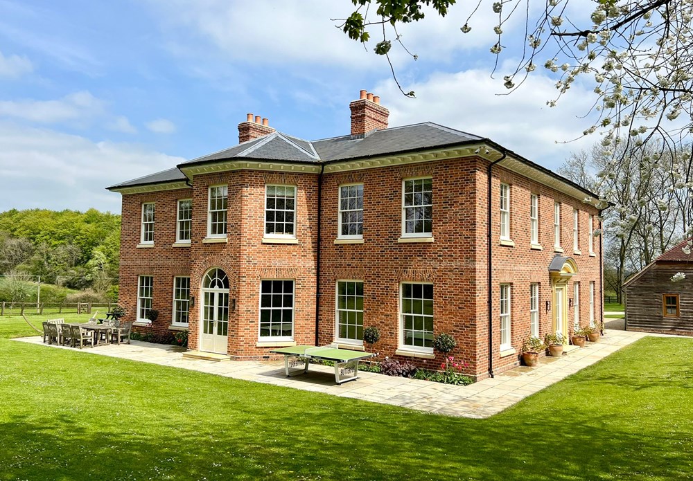 Timber Box Sash Windows for Cambridgeshire Country Home