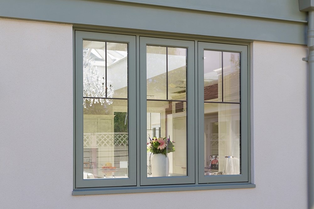 Timber flush casement