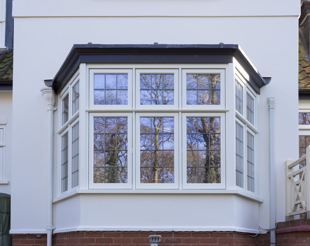 Hampsted wooden casement and bay windows