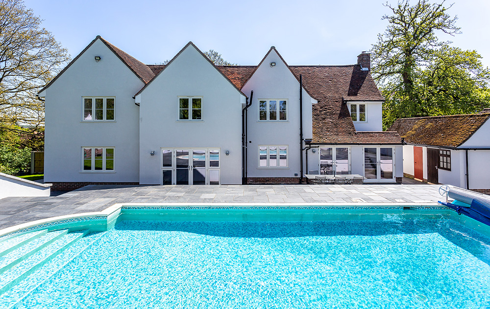 Wooden casement windows
