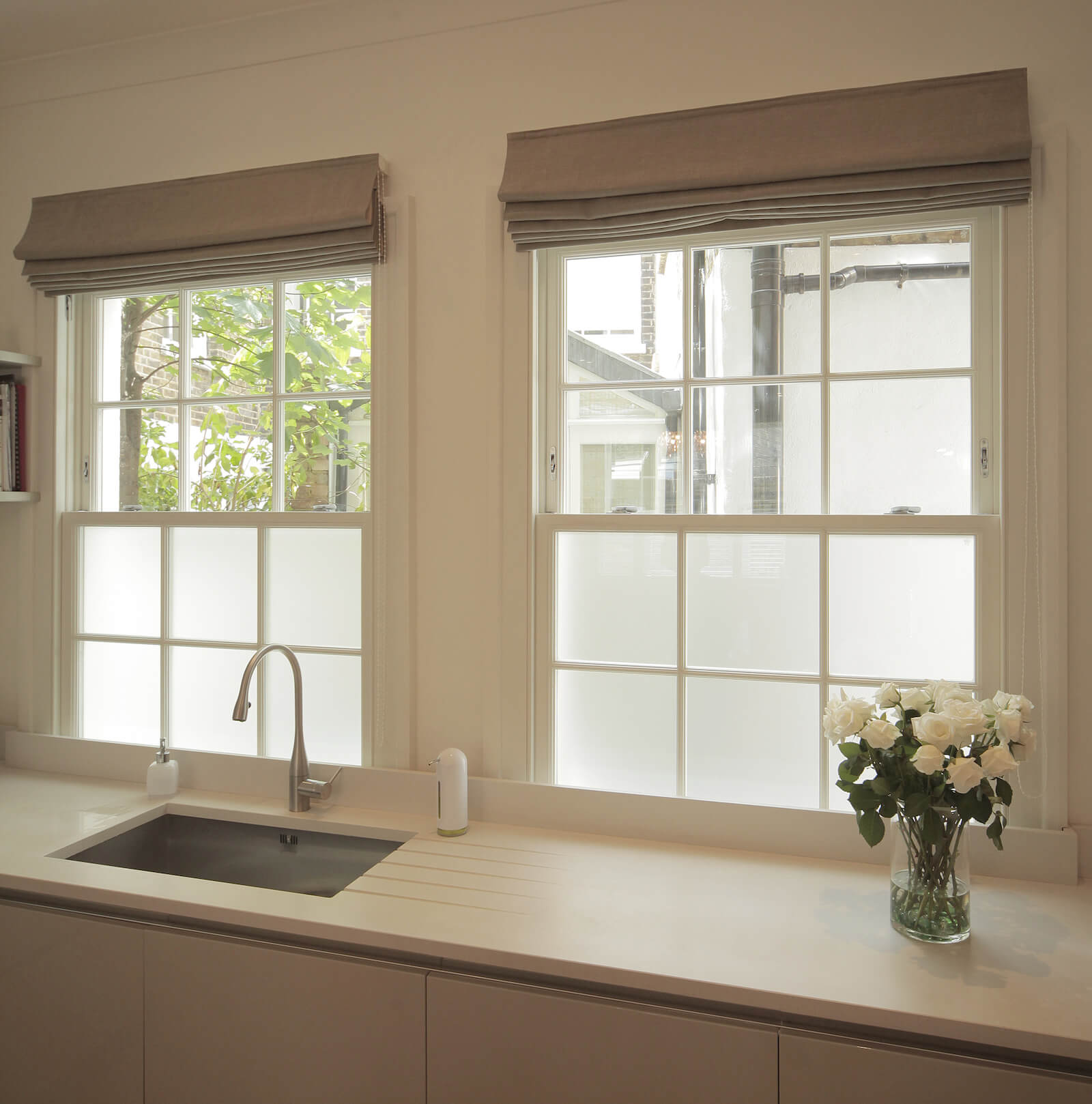 Bespoke timber sash windows