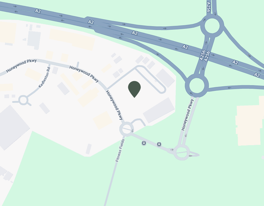 Canterbury showroom map