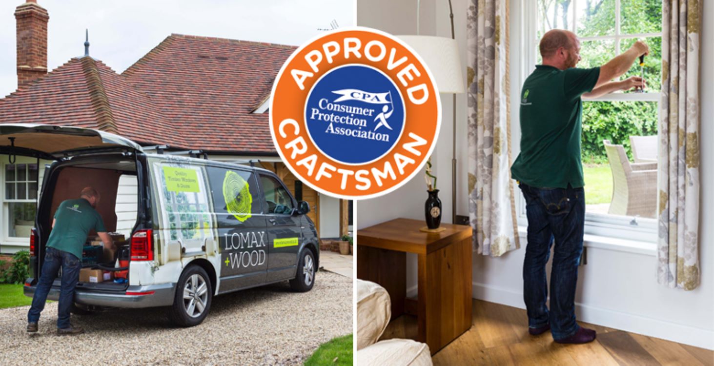 split collage celebrating 'approved craftsman' status from CPA