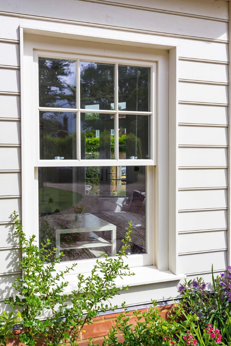 bespoke timber box sash window