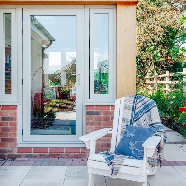 Explore Lomax + Wood's Residence Collection R9 & R7 patio doors. Enhance your home with stylish and energy-efficient double glazing.
